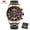 Gold Black, variant on MINIFOCUS Luxury Men Watches Stainless Steel Men's Wristwatch Men's Quartz Watch's Waterproof Blue