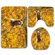 thumbnail image 1 of ABPHQTO Osos Otoño Otoño Amarillo Juego de alfombras de baño de 3 piezas Alfombra de baño Alfombra de contorno y tapa de inodoro ABPHQTO Cont-CHAPPLE-39070, 1 of 2