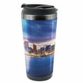 thumbnail image 1 of City Travel Mug, Auckland in New Zealand, Steel Thermal Cup, 16 oz, by Ambesonne, 1 of 2
