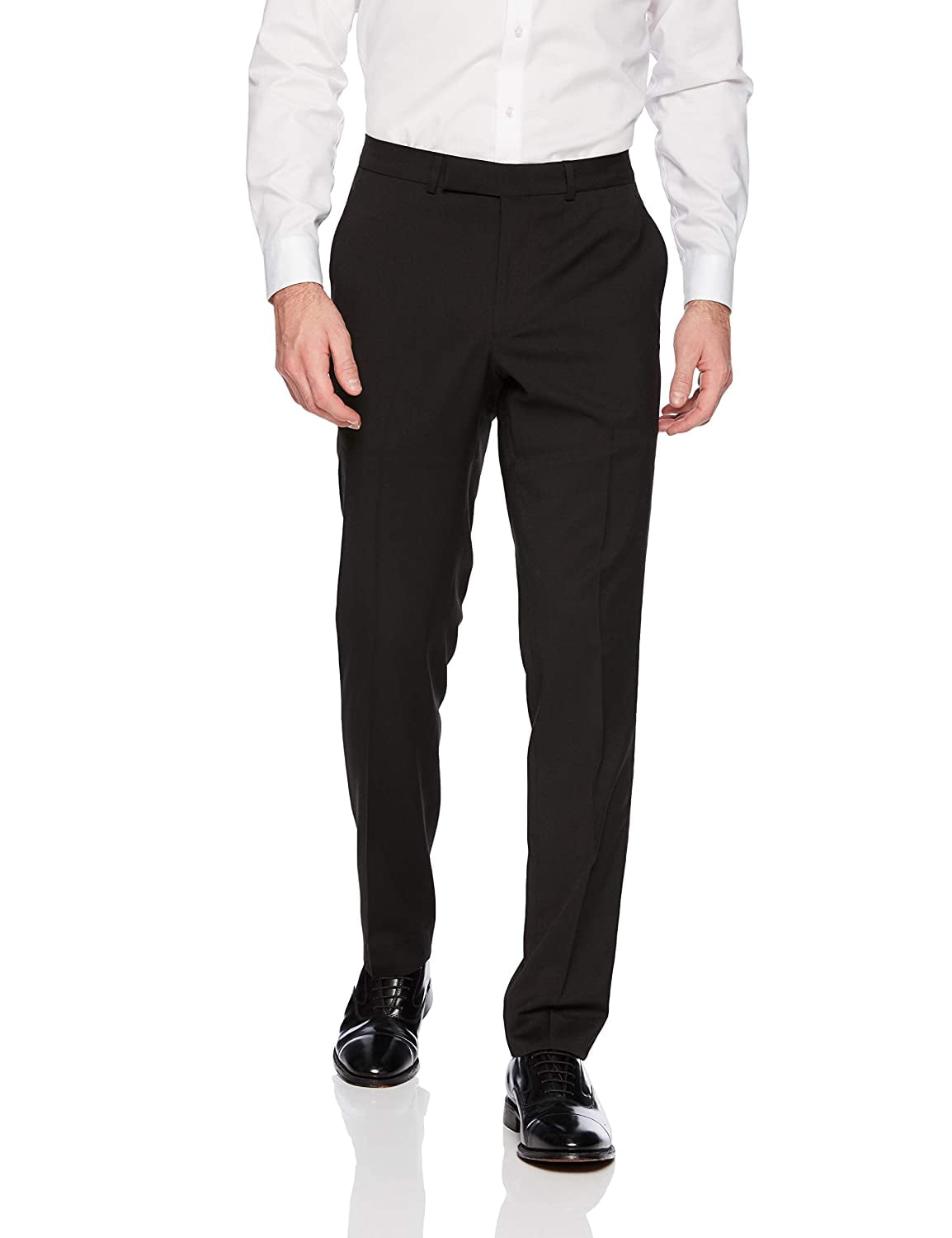 Mens Tuxedo Pants 44x37 Long Flat Front 