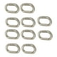 thumbnail image 2 of 10 Anillos Ovalados con Resorte, Clip de Resorte, Mosquetón Ovalado, Accesorio para Manualidades, Resorte de 25 mm Plata, 2 of 6