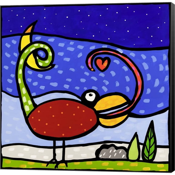 Kama-Leo by Wallas, Canvas Wall Art, 12W x 12H
