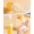 thumbnail image 3 of Micebay Travel Bottles for Toiletries 8 Pack, Travel Size Toiletries, Tsa Approved Travel Size Containers 3oz, with Travel Essentials Clear Bag, Leak Proof Silicone Squeezable Creams Jars, 3 of 9