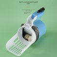 thumbnail image 2 of Foldable Integrated Cat Litter Shovel Large Capacity Cat Litter Barrel with Button Baffle Cleaning, 2 of 5