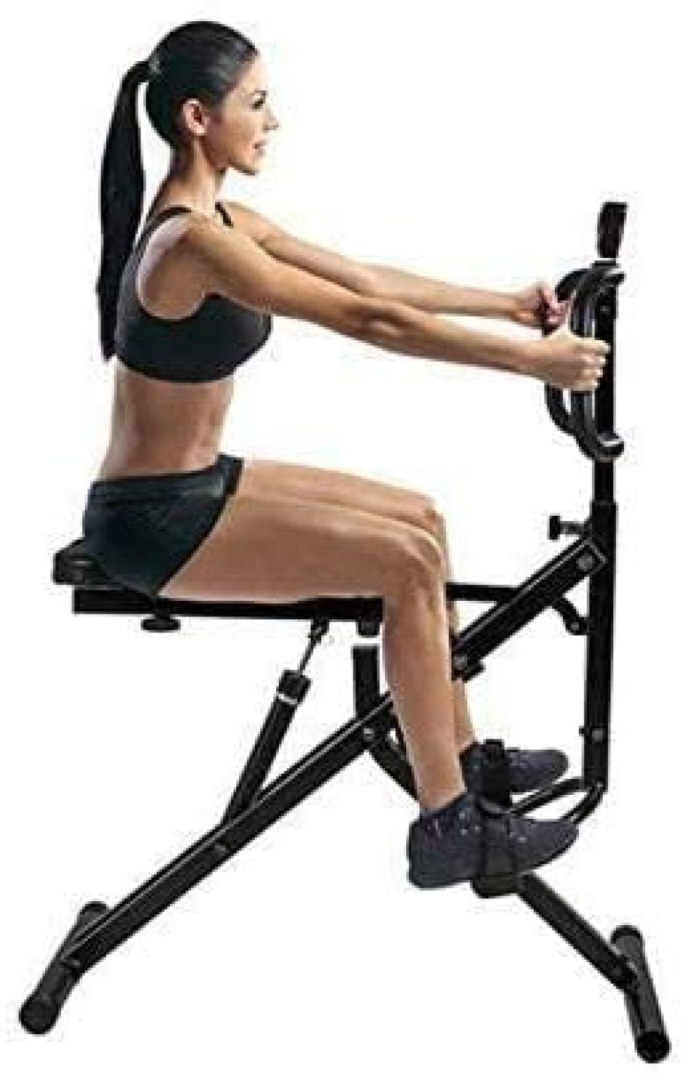 Details about   Total Crunch Power Rider Fitness Abdo Cruncher Abs Exercise Full Body Workout 