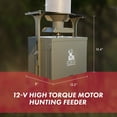 thumbnail image 3 of Boss Buck BB-1.5BB 12V High Torque Motor Hunting Game Feeder Kit w/ Timer, 3 of 10