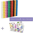 thumbnail image 1 of Preschool Toys Numberblocks With Stickers Linking Math Cubes Number Blocks Counting Toys Snap Cube Math Counters Kids Education Learning Gift Kid Gift, 1 of 3