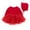Red, variant on Odeerbi Cute Princess Tulle Dresses For Girls Newborn Toddler Baby Clothes 2025 Long Sleeve Embroidery Lace Mesh Dress Hat Set Pink