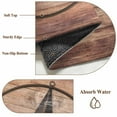 thumbnail image 6 of 2'x6' Rug Runners for Hallways Kitchen, Western Star Retro Non Slip Entryway Beside Floor Carpet Runner, Country Farmhouse Brown Wooden Grain Laundry Room Bedroom Throw Rugs Mat for Family Pet, 6 of 8