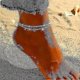 thumbnail image 2 of Sterling Silver Anklet Bracelets, 925 Sliver Platedcharm Dainty Layer Anklets For Women Trendy, 2 of 5