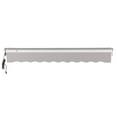 thumbnail image 5 of Awntech 16 Ft Maui Left Motorized Heavy Duty Patio Retractable Awning (192in x 9.25in x 120in), Gray, 5 of 8