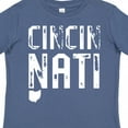 thumbnail image 4 of Inktastic Cincinnati, Ohio Distressed Font Boys or Girls Toddler T-Shirt, 4 of 5