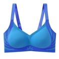 thumbnail image 3 of adviicd Ropa Interior Mujer Women Ultimate Lift and Support Wire-Free Bra(Light Blue,XL), 3 of 3