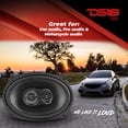 thumbnail image 4 of Altavoces para coche de 3 vías DS18 S69, 6 x 9 pulgadas, 240 W, 4 ohmios, parrilla, 4 of 9