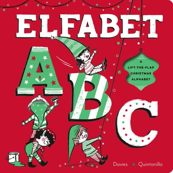 Elfabet ABC, (Board Book)