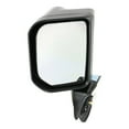 thumbnail image 2 of For 2007-14 FJ Cruiser Set of Side View Power Mirrors Gloss Black w/ Lamps, 2 of 12