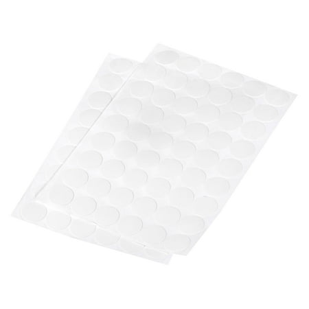 

Uxcell 21mm Dia PVC Self Adhesive Screw Hole Cover Stickers White 6 Sheet/324pcs