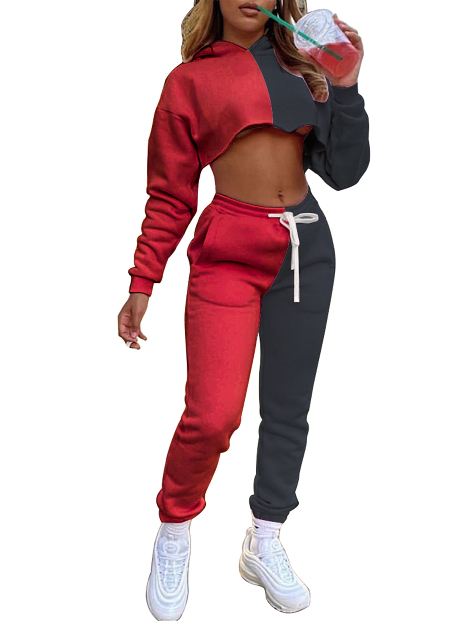 Aunavey Jogging Suits for Women 2 Piece Sweatsuits Tracksuits Outfits