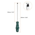 thumbnail image 2 of Uxcell SL5 Flat Head Screwdriver 9.8" Magnetic Slotted Screwdriver CR-V with Ergonomic Handle for Repairing, Green, 2 of 7
