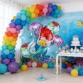 thumbnail image 3 of 7 Pcs For Ariel Themed Birthday Foil Balloons,Cartoon Balloon,Birthday Party Decorations,Party Kit Supplies for Boy Girls Celebration, 3 of 3