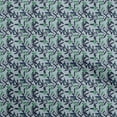 thumbnail image 1 of oneOone Silk Tabby Sky Blue Fabric Florals Quilting Supplies Print Sewing Fabric By The Yard 42 Inch Wide, 1 of 4