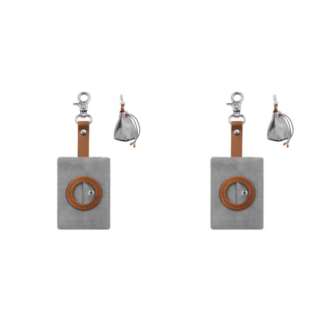 Billuyoard Bolsa de almacenamiento de alimentos para mascotas reutilizable con gancho a presión Entrenamiento de animales pequeños y medianos Gris Tipo 3 2piezas