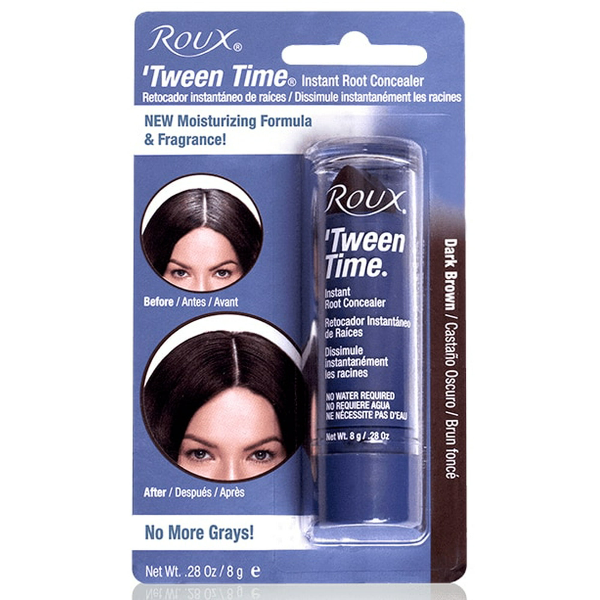 Dark Brown , Roux Tween Time - instant haircolor touch-up stick , Hair Scalp Head - Pack of 2 w/ SLEEKSHOP Teasing Comb | Walmart Canada Dark Brown , Roux Tween Time - instant haircolor touch-up stick , Hair Scalp Head - Pack of 2 w/ SLEEKSHOP Teasing Comb | Walmart Canada