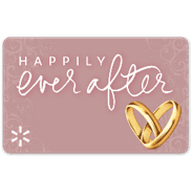 Happily Ever After Walmart Gift Card Walmart Com