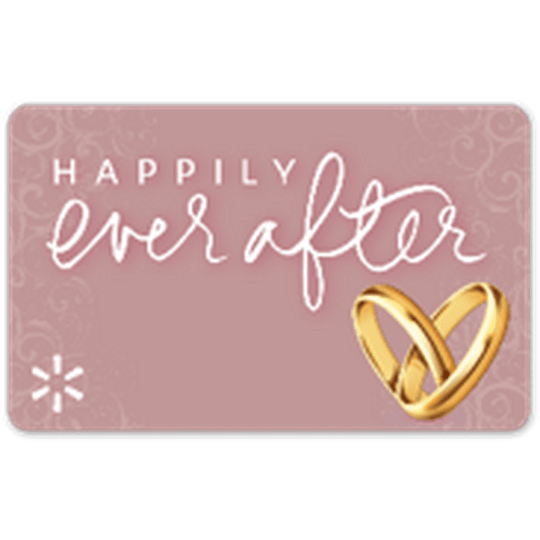 Happily Ever After Walmart Gift Card