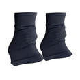 thumbnail image 2 of 2 calentadores de piernas para patinaje artístico, ligeros y decorativos para cubrir las botas. negro, 2 of 9