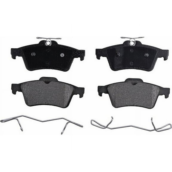 Rear Brake Pad Set - Compatible with 2018 - 2022 Ford EcoSport 2019 2020 2021