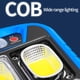 thumbnail image 4 of Farola solar IP65 para exteriores con sensor de movimiento, ideal para estacionamientos y control remoto., 4 of 8