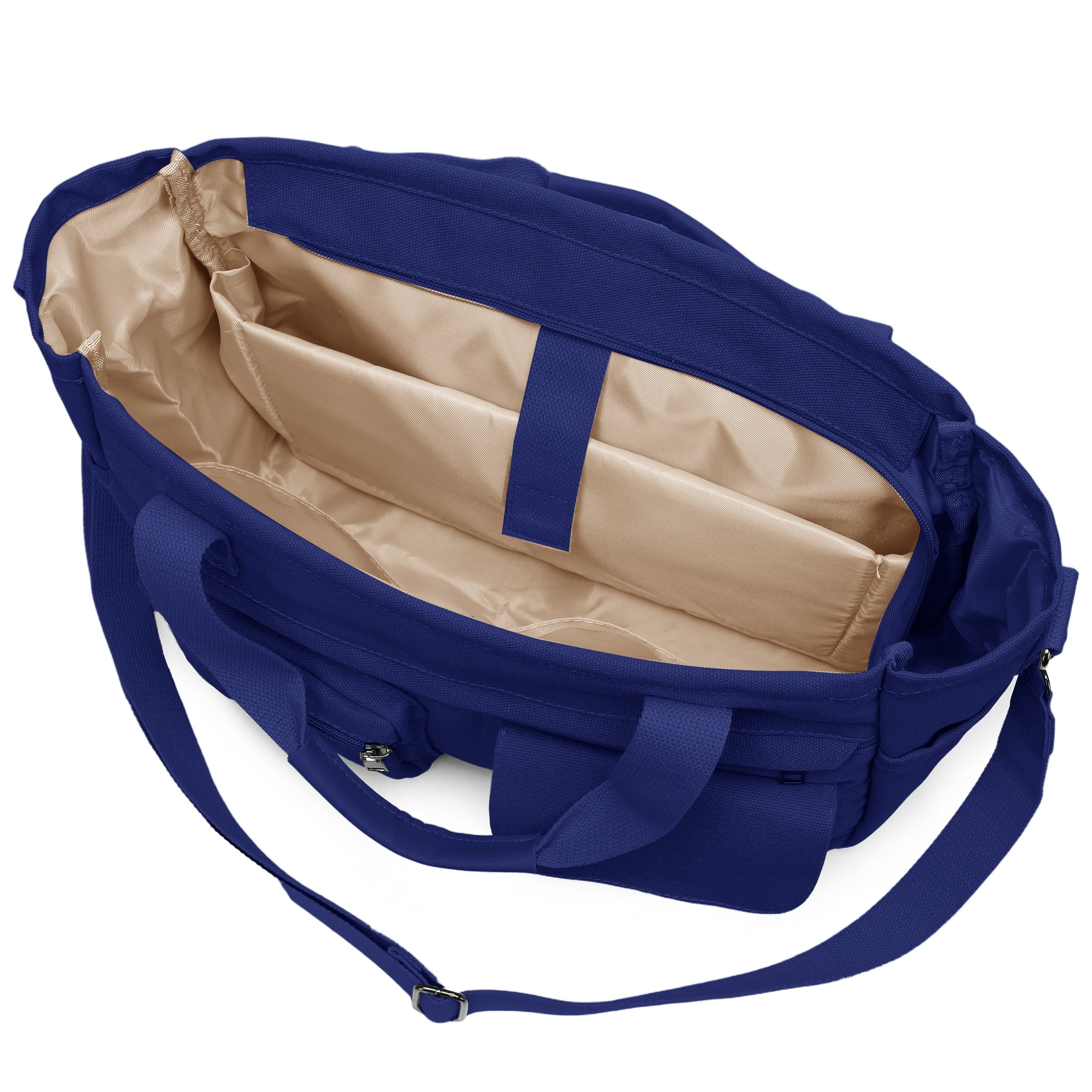 2pcs/set Large Canvas Tote Bag for Women, Laptop Work Bags Crossbody Shoulder Hobo Messenger Handbag Purse Travel Gym Totes