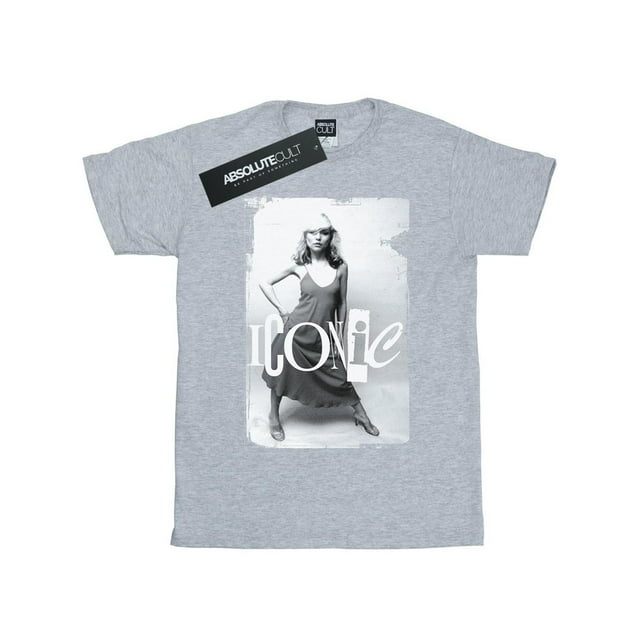 Debbie Harry T-Shirt Boyfriend en Coton pour Femmes avec Photo Emblématique
