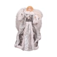 thumbnail image 1 of Figura decorativa de de Navidad, figura de ángel en la copa del , decoración navideña decorativa coleccionable, muñeca en la parte superior Plata, 1 of 8