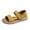 Yellow, variant on BONIXOOM Sandals Women Comfortable Clearance Fall None Platform Casual Fashion Womens Shoes Black Size 9