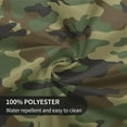 thumbnail image 3 of Military Camouflage Tablecloth Round 60 Inches Green Camo Army Round Tablecloth Polyester Washable Wrinkle Resistant Table Cloth Table Cover for Kitchen Dining Room Picnic Patio Party, 3 of 6