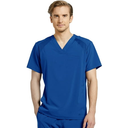 

Fit by White Cross Men s V-Neck Solid Scrub Top