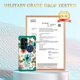 thumbnail image 2 of Funda Hocase para Samsung Galaxy S24 Ultra 6.8 2024 con flores de color verde azulado, 2 of 8