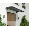 thumbnail image 6 of Palram - Canopia Aquila 1500 5' x 3' Acrylic/Galvanized Steel Awning - Gray/Solar Gray, 6 of 9