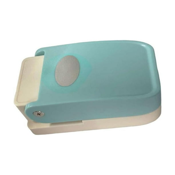 Perforadora para manualidades, material de oficina para scrapbooking, herramienta de relieve versátil y portátil oval