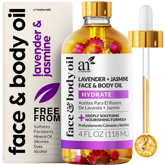 Aceite facial y corporal Artnaturals Organic Lavender + Jasmine 120 ml