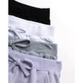 thumbnail image 4 of Real Love Girls Active Shorts Lightweight French Terry Bermuda Shorts with Elastic Waistband, 4 of 7