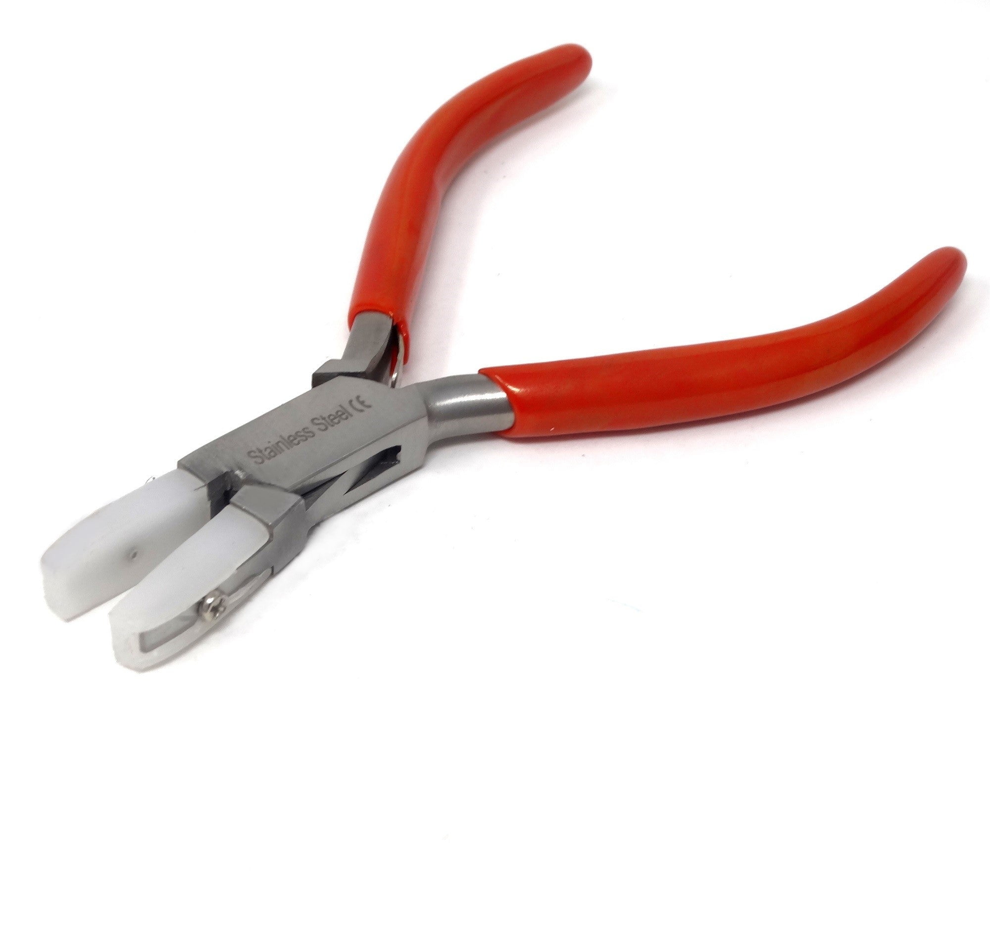 Flat Nose Nylon Jaws Forming Plier 41/2" Pro Jewelry Bead Wire Work