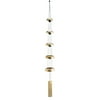 Woodstock Wind Chimes Signature Collection, Woodstock Temple Bells, Quintet, 32'' Brass Wind Bell TB5