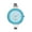 Blue, variant on Xinyolin Fashion Thin Alloy Band No Numeral Round Dial Analog Quartz Wrist Watch Women