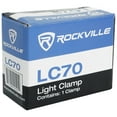 thumbnail image 3 of 16) Rockville LC70 Heavy Duty C Clamps Mount Light Up to 70 LBS, Adjustable Knob, 3 of 3