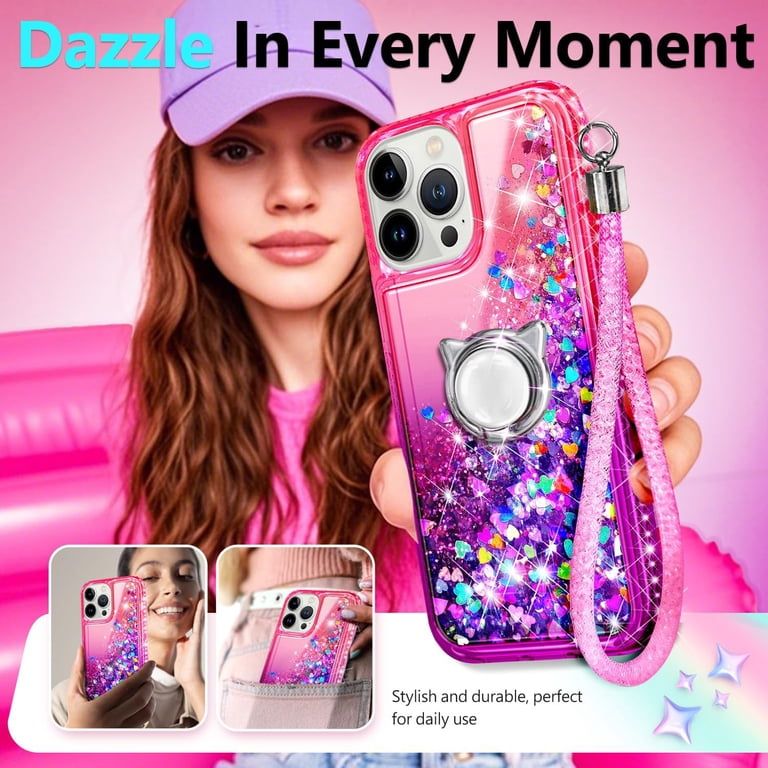 NGB Supremacy iPhone 11 Glitter Liquid Case with Accessories photo 4