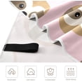 thumbnail image 7 of Yibo Sloth Pink Beach Towel Thick Quick Drying Lightweight for Travel Women Men, 7 of 7