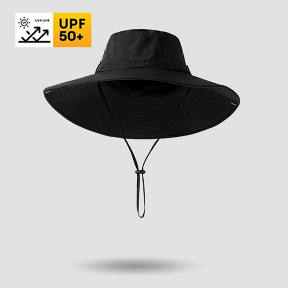 RongHuan Fishing Sun Hat for Men Women UPF 50 Waterproof Windproof Hats Adjustable Sun Protection Hiking Caps
